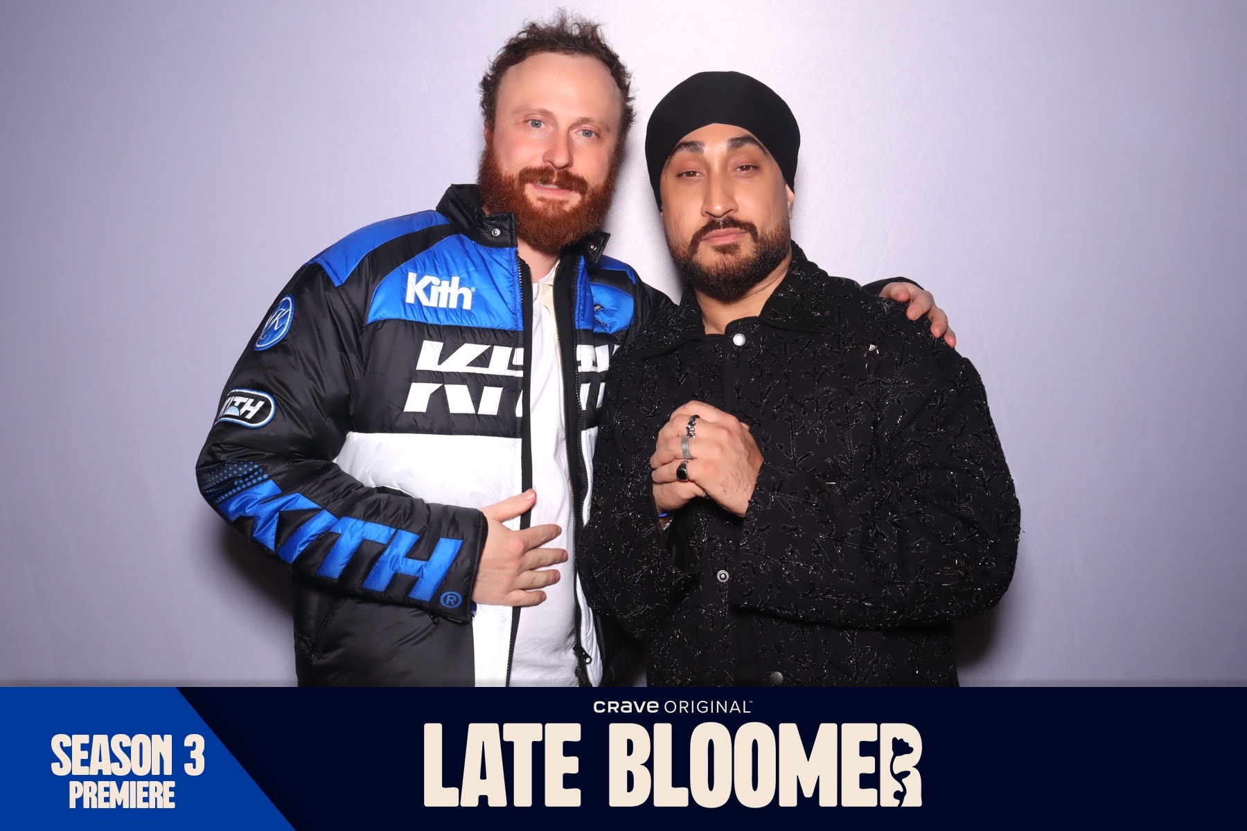 Late Bloomer Season 3 Premiere photobooth moment