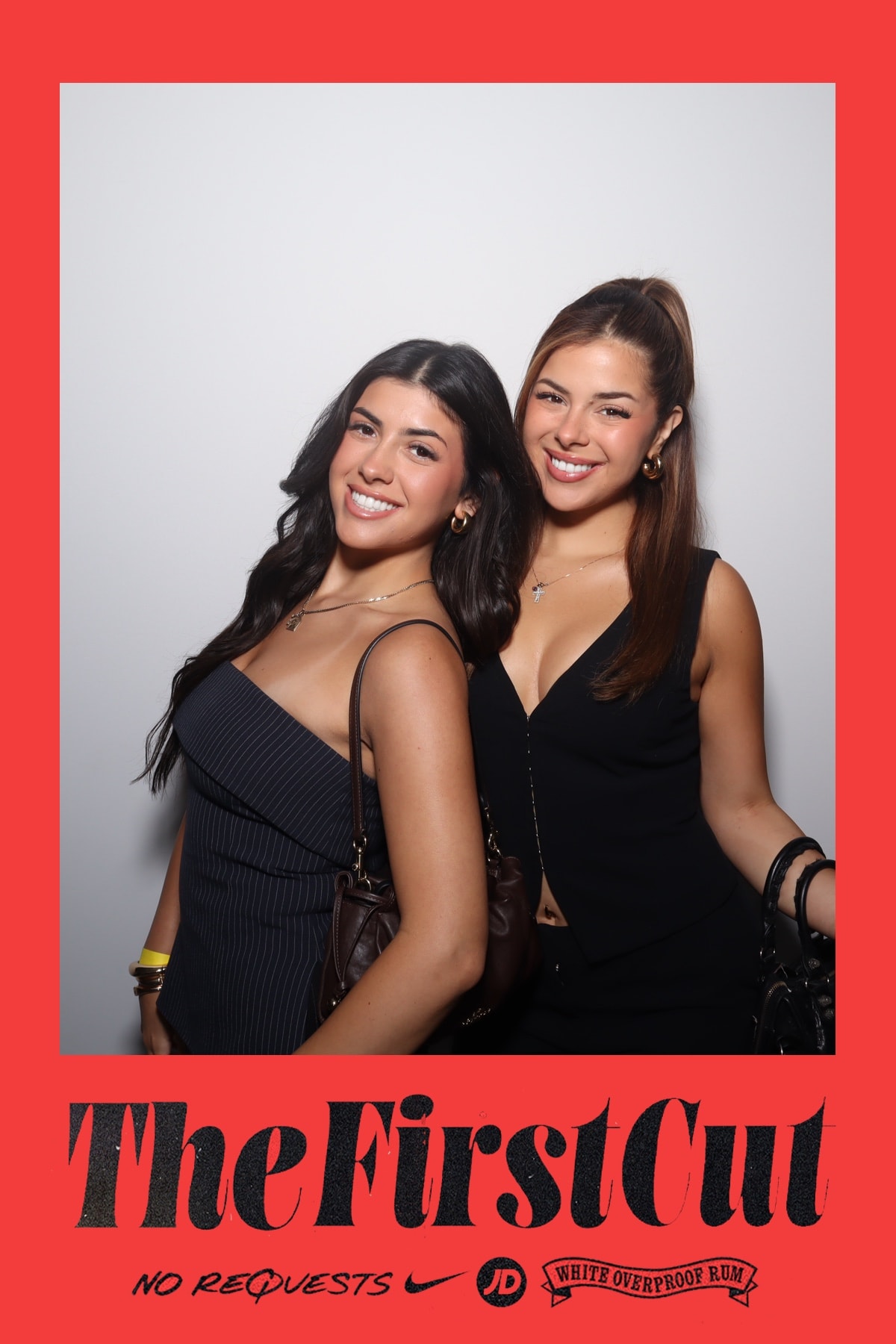 The First Cut event photobooth moment